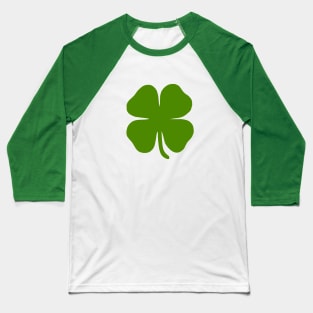 ST PATRICKS Day Four Leaf Lucky Clover - St Patricks Day Art Baseball T-Shirt